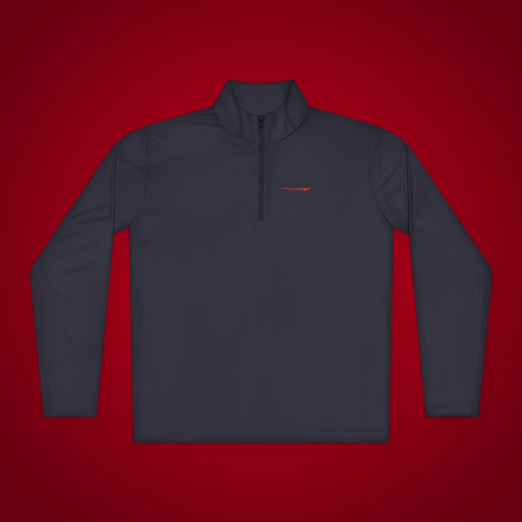 Sports Quarter-Zip Pullover — Performance Athletic Pullover