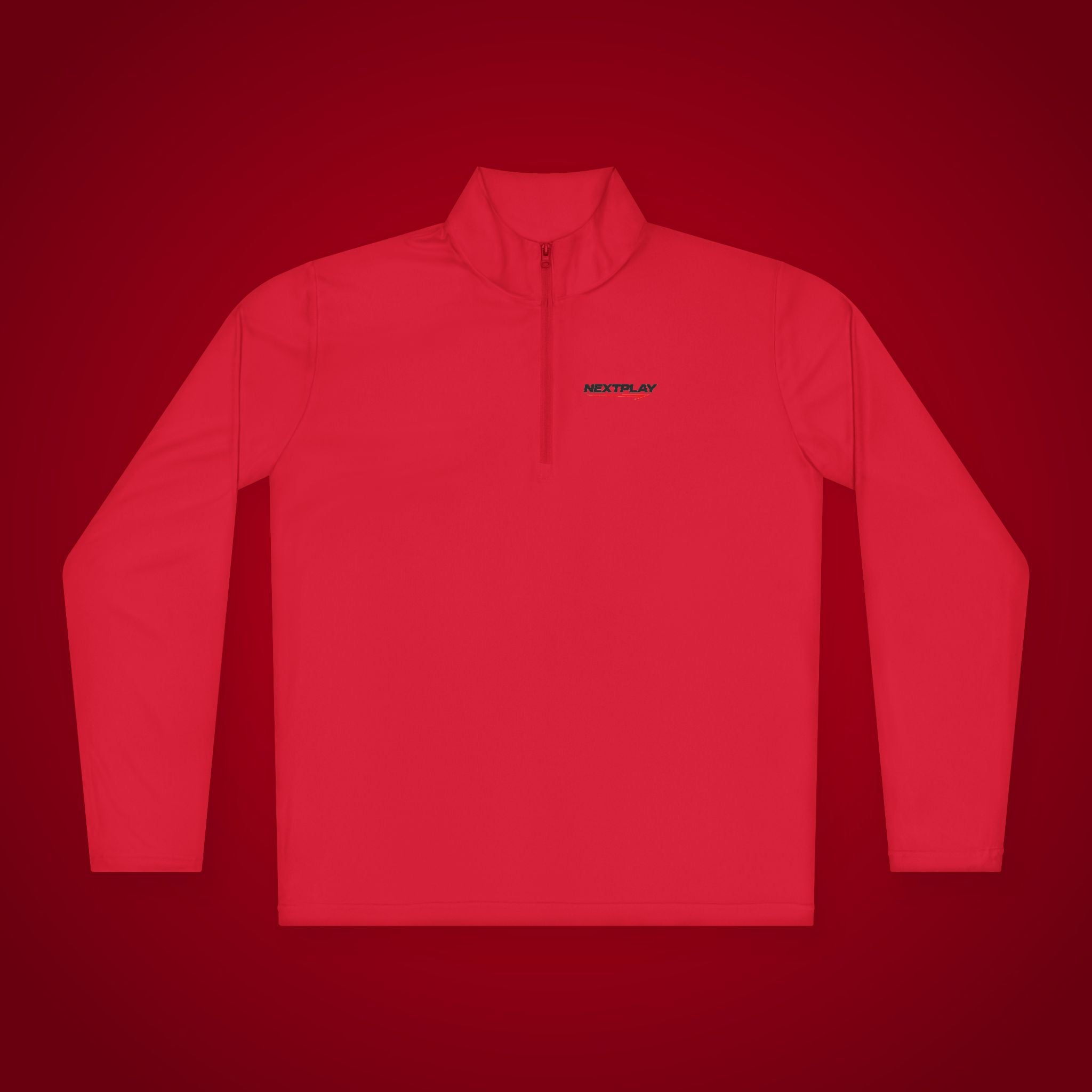 Sports Quarter-Zip Pullover — Performance Athletic Pullover