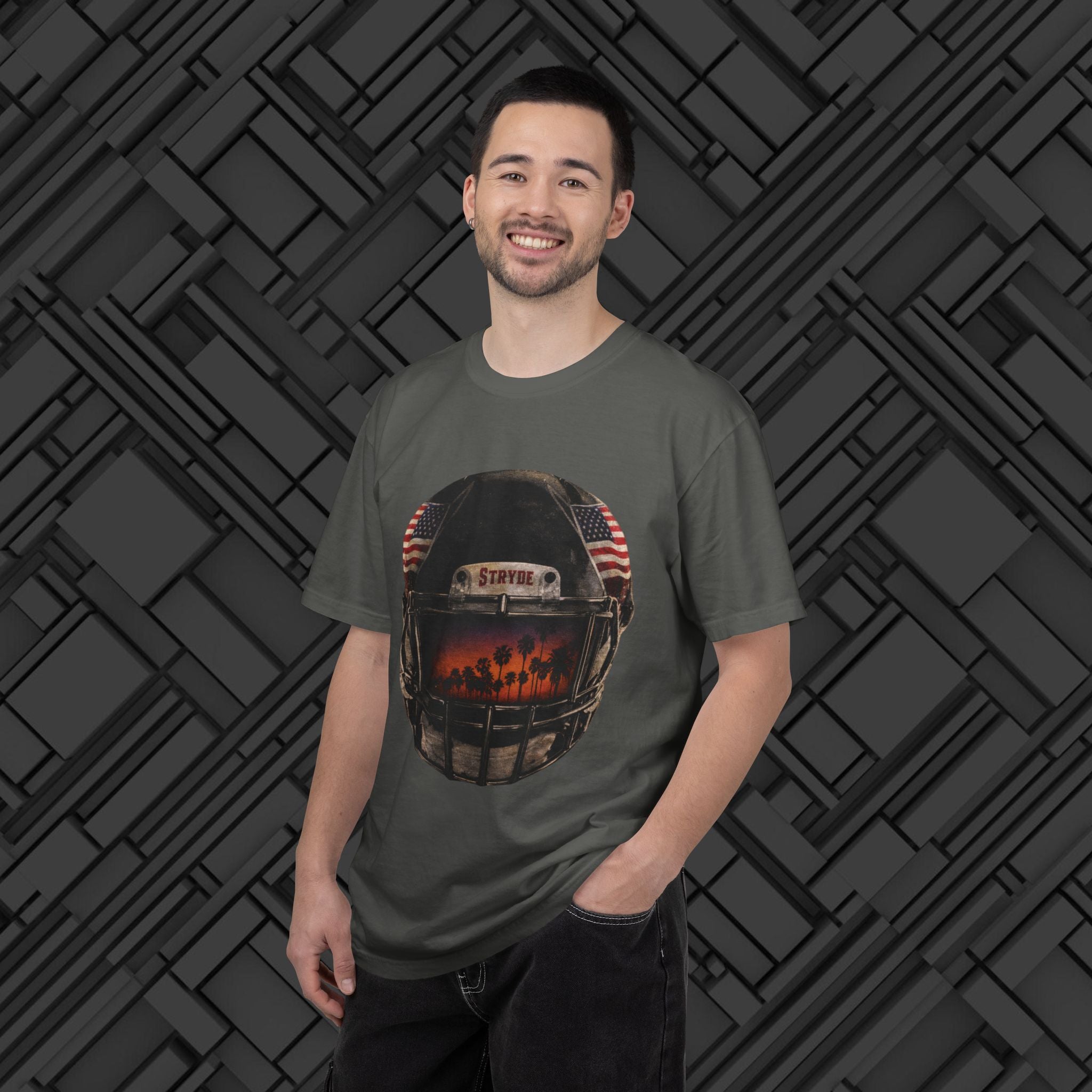 Stryde gridiron football Tee
