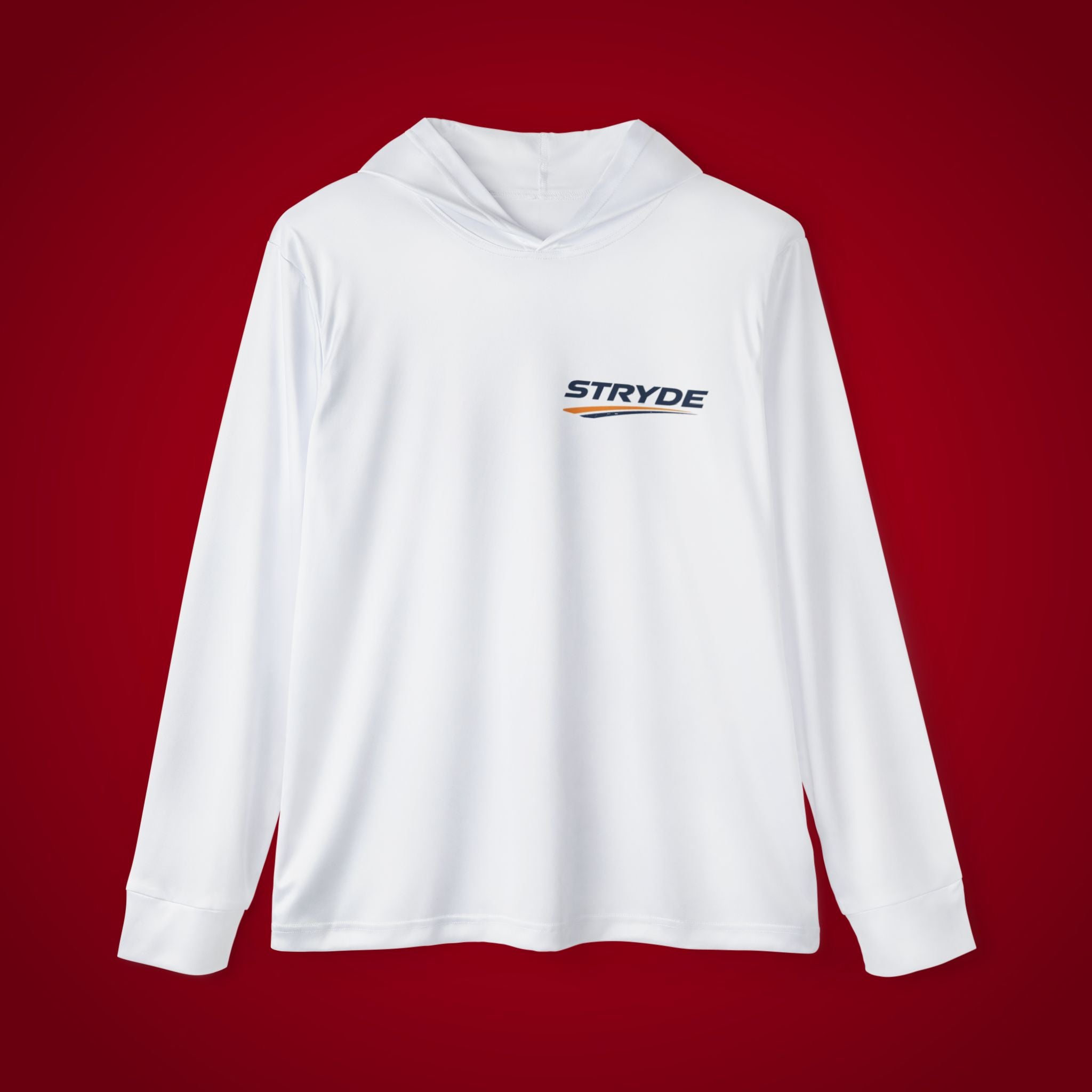 White warm up sweater