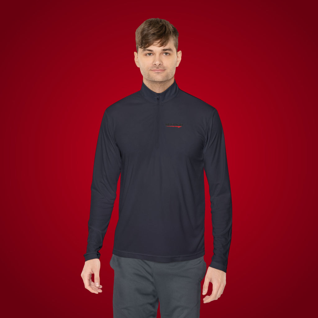 Sports Quarter-Zip Pullover — Performance Athletic Pullover