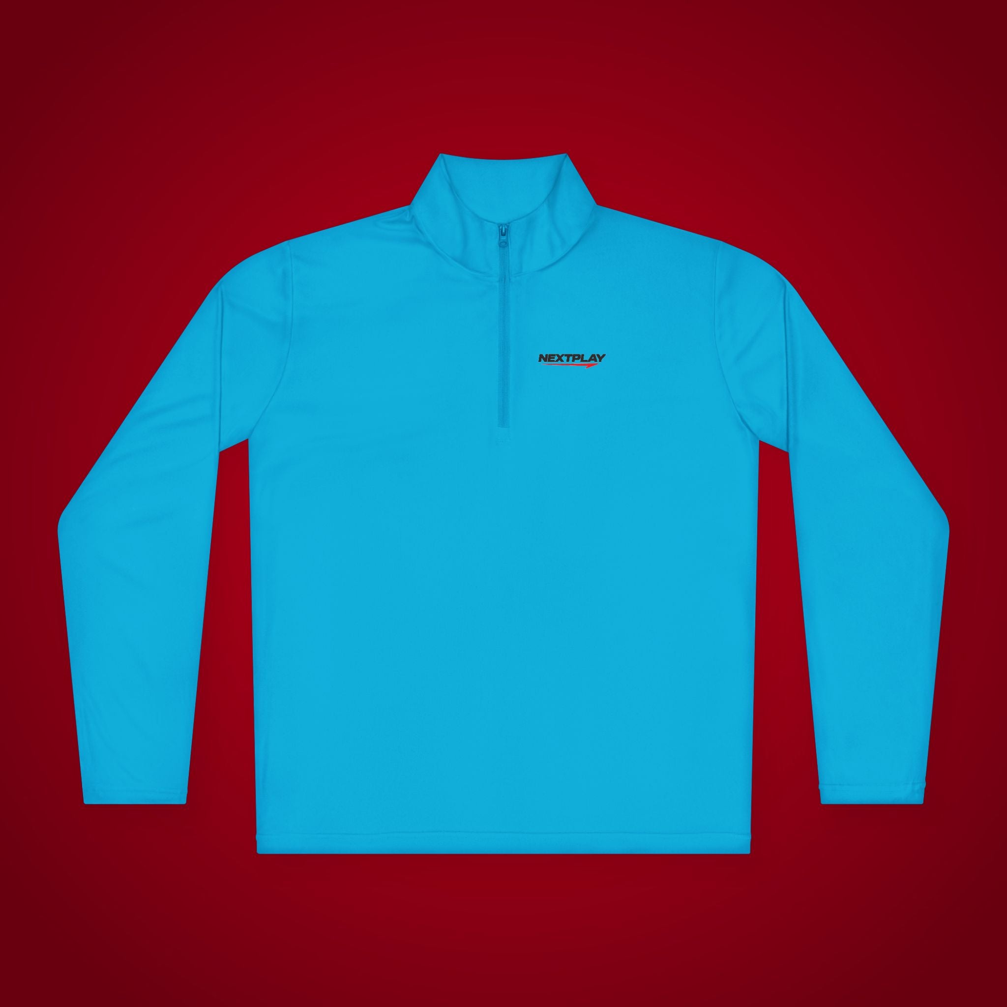 Sports Quarter-Zip Pullover — Performance Athletic Pullover